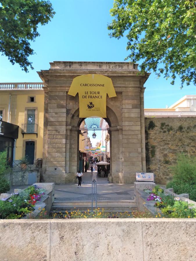 Appartement spacieux de 100m2 à deux pas du centre ville de Carcassonne Exterior foto